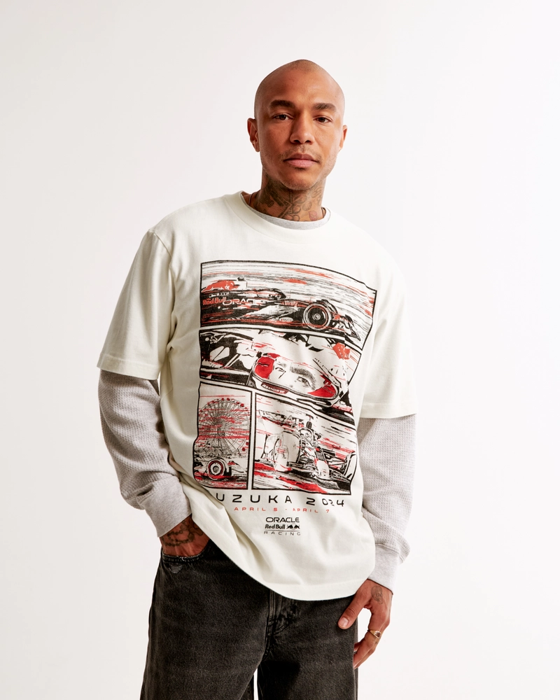 Oracle Red Bull Racing Vintage-Inspired Graphic Tee