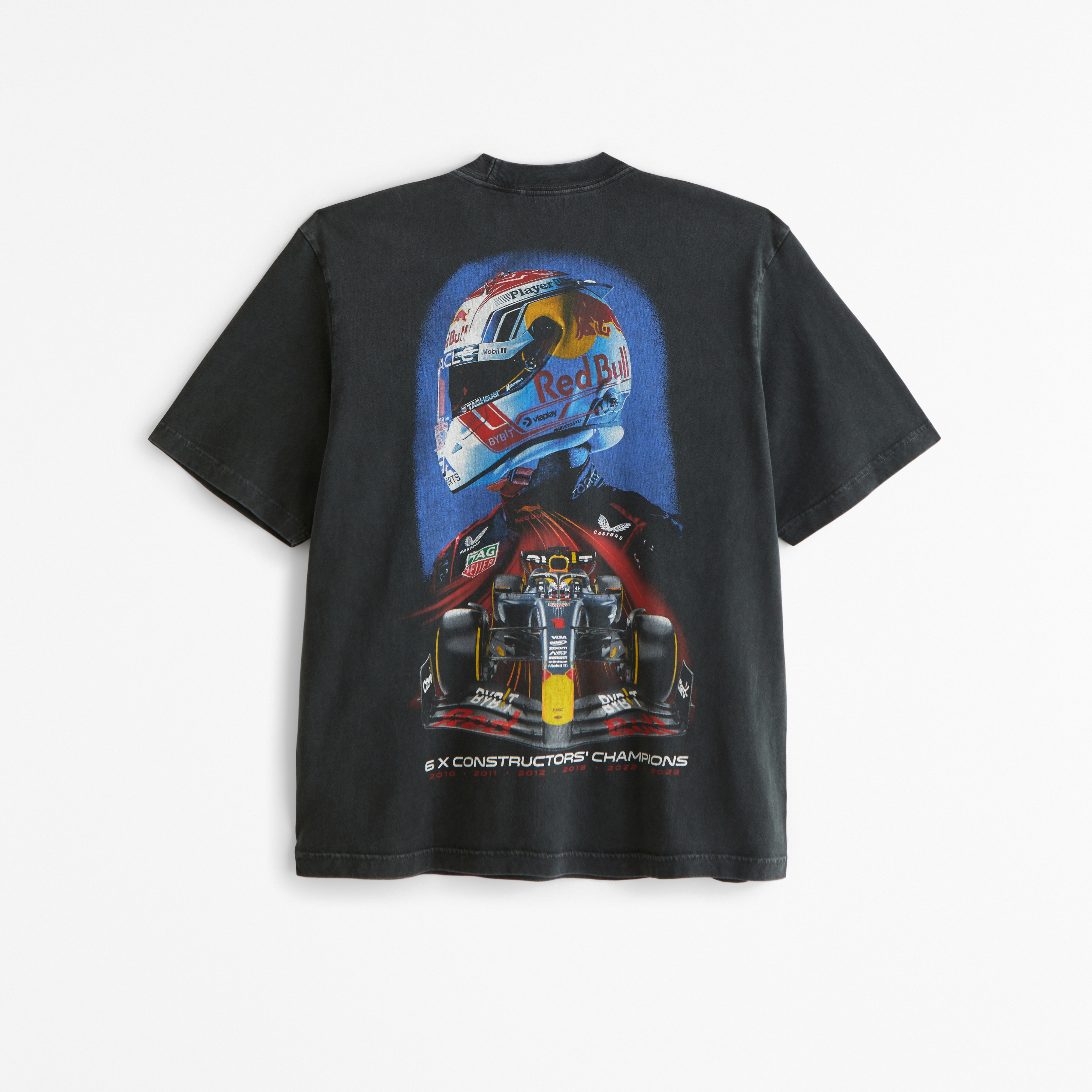 Men's Oracle Red Bull Racing Vintage-Inspired Graphic Tee