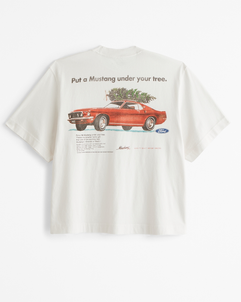 Classic Dotted Mustangs Tee Classic Dotted Mustangs Tee