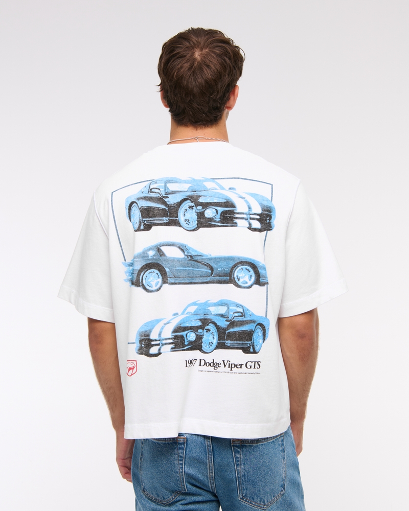Premium Polished Cropped Viper Graphic Tee