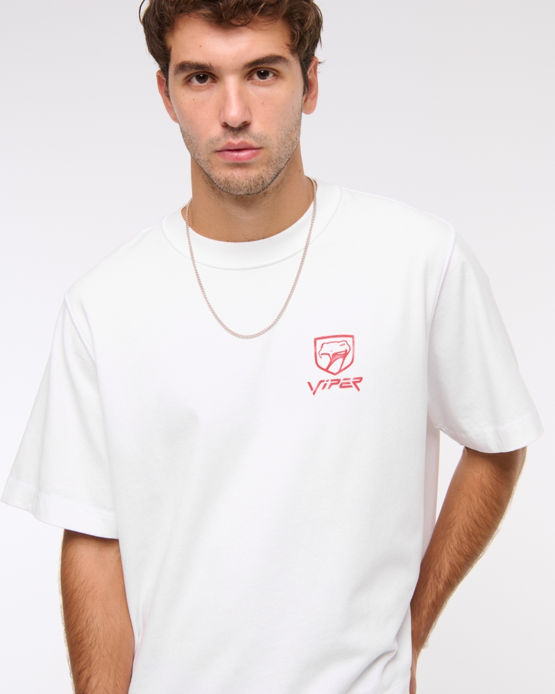Premium Polished Cropped Viper Graphic Tee