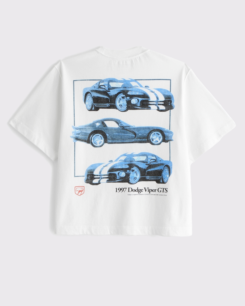 Premium Polished Cropped Viper Graphic Tee