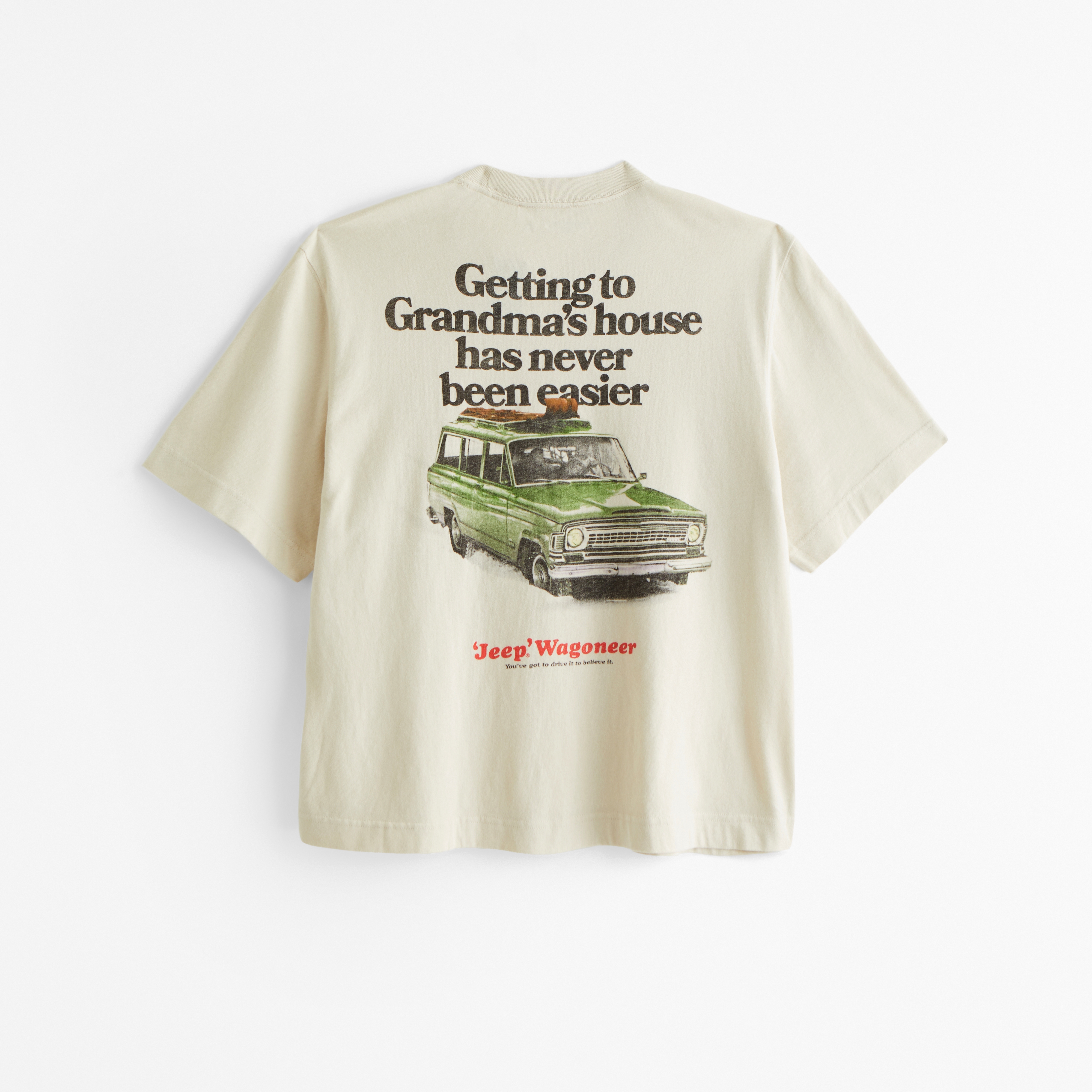 [JEEP]★24SS★Loose Fit Wagoneer CAR Short Sleeve T-shirt Jeep Wagoneer T-Shirt | The Jeep Farm