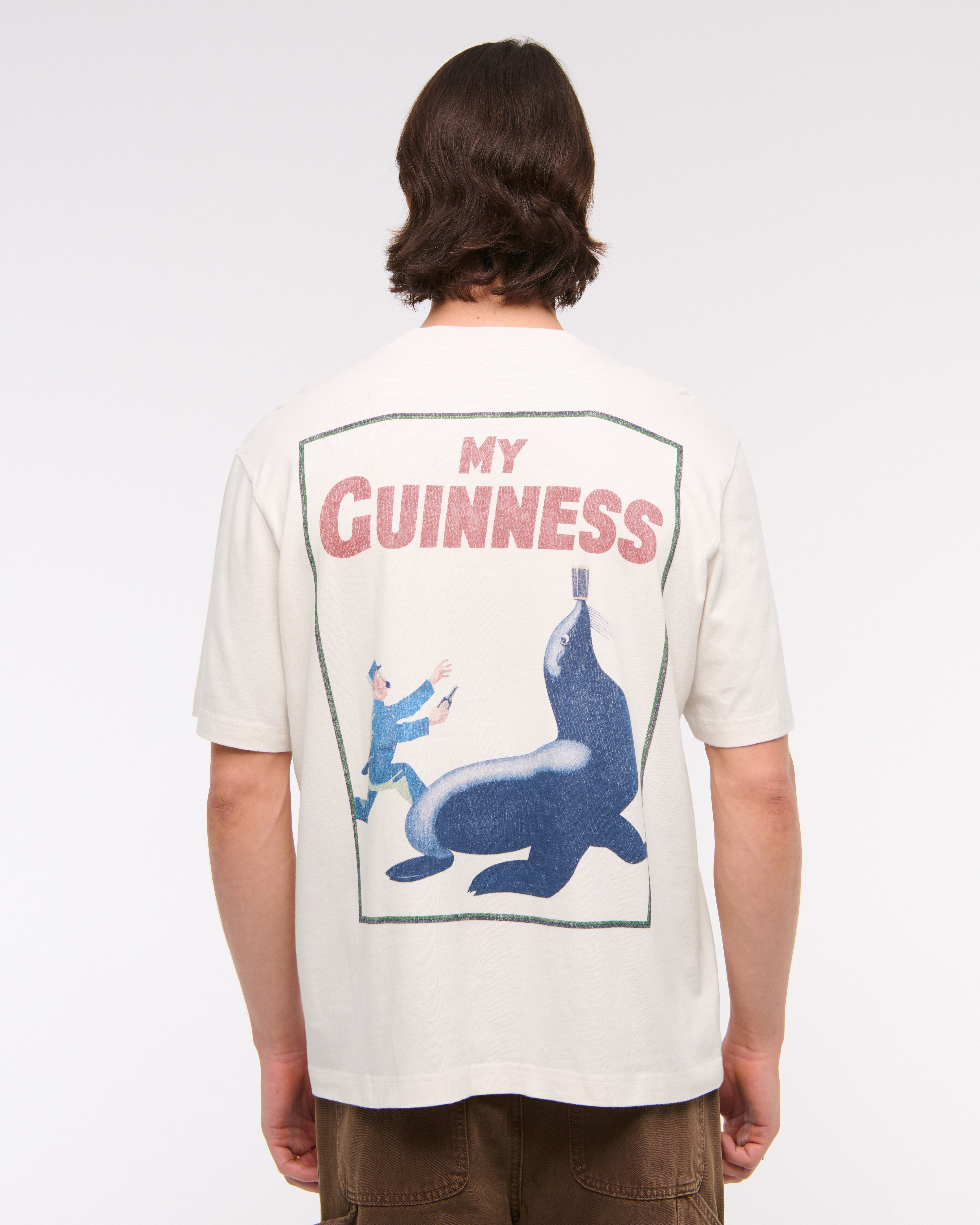 Men s Guinness Vintage Inspired Graphic Tee Men s Tops Abercrombie