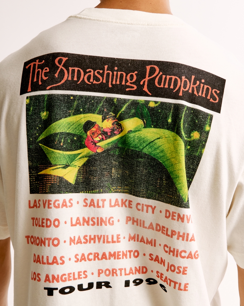 Cropped The Smashing Pumpkins Graphic Tee