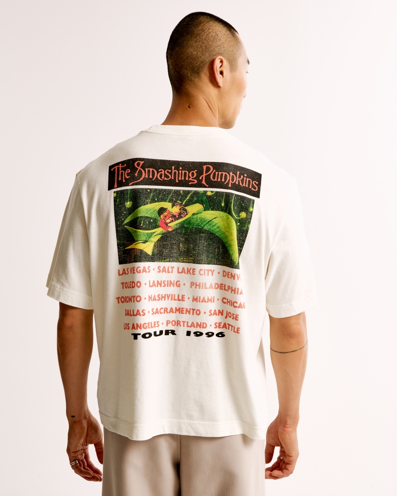 Cropped The Smashing Pumpkins Graphic Tee