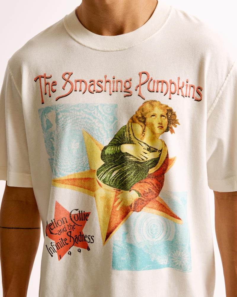 Cropped The Smashing Pumpkins Graphic Tee