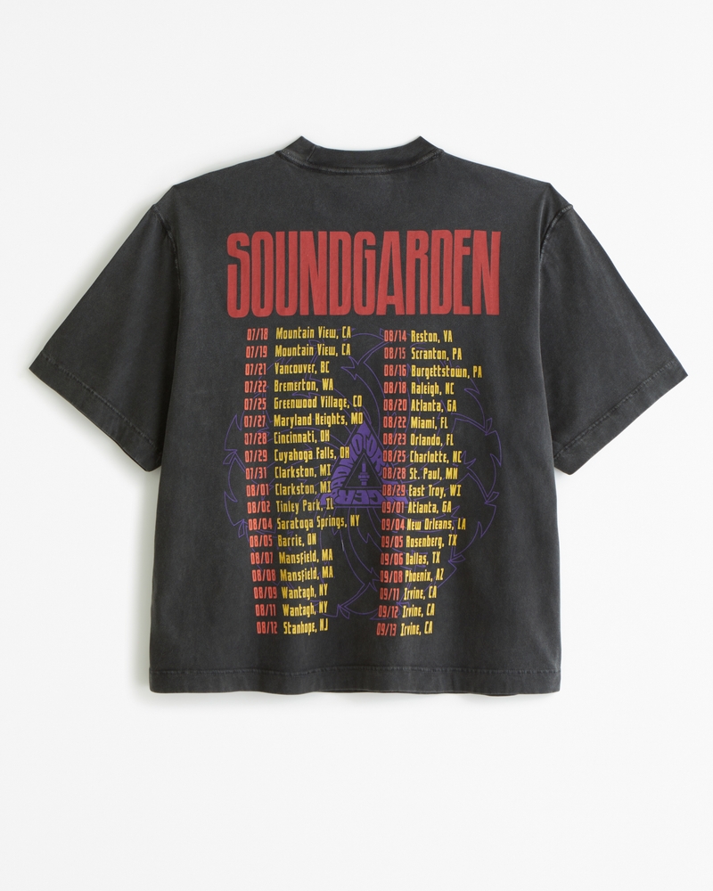 Cropped Soundgarden Graphic Tee