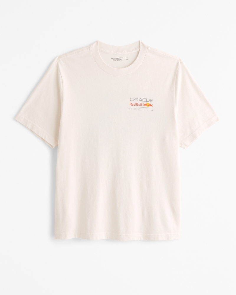 Men's Oracle Red Bull Racing Vintage-Inspired Graphic Tee