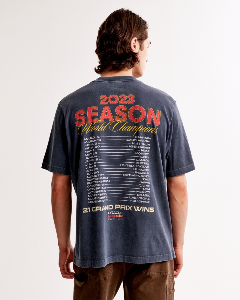 Red Bull Racing Vintage-Inspired Graphic Tee