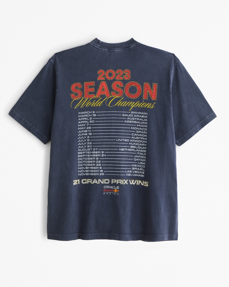 Red Bull Racing Vintage-Inspired Graphic Tee