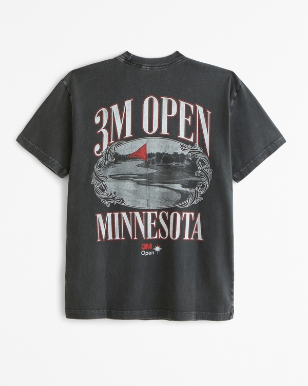 PGA 3M Open Graphic Tee, Black