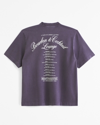 Premium Heavyweight Cocktail Lounge Graphic Tee