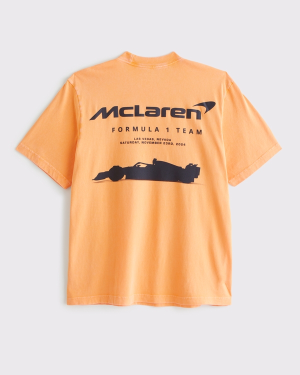 McLaren Vintage-Inspired Graphic Tee, Orange