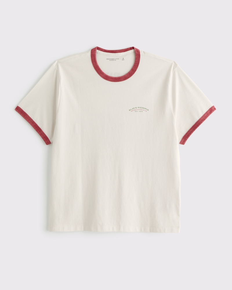 Men's Pizzeria Shrunken Graphic Tee | Men's Clearance