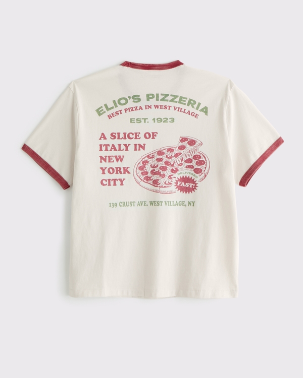 Men's Pizzeria Shrunken Graphic Tee | Men's Clearance
