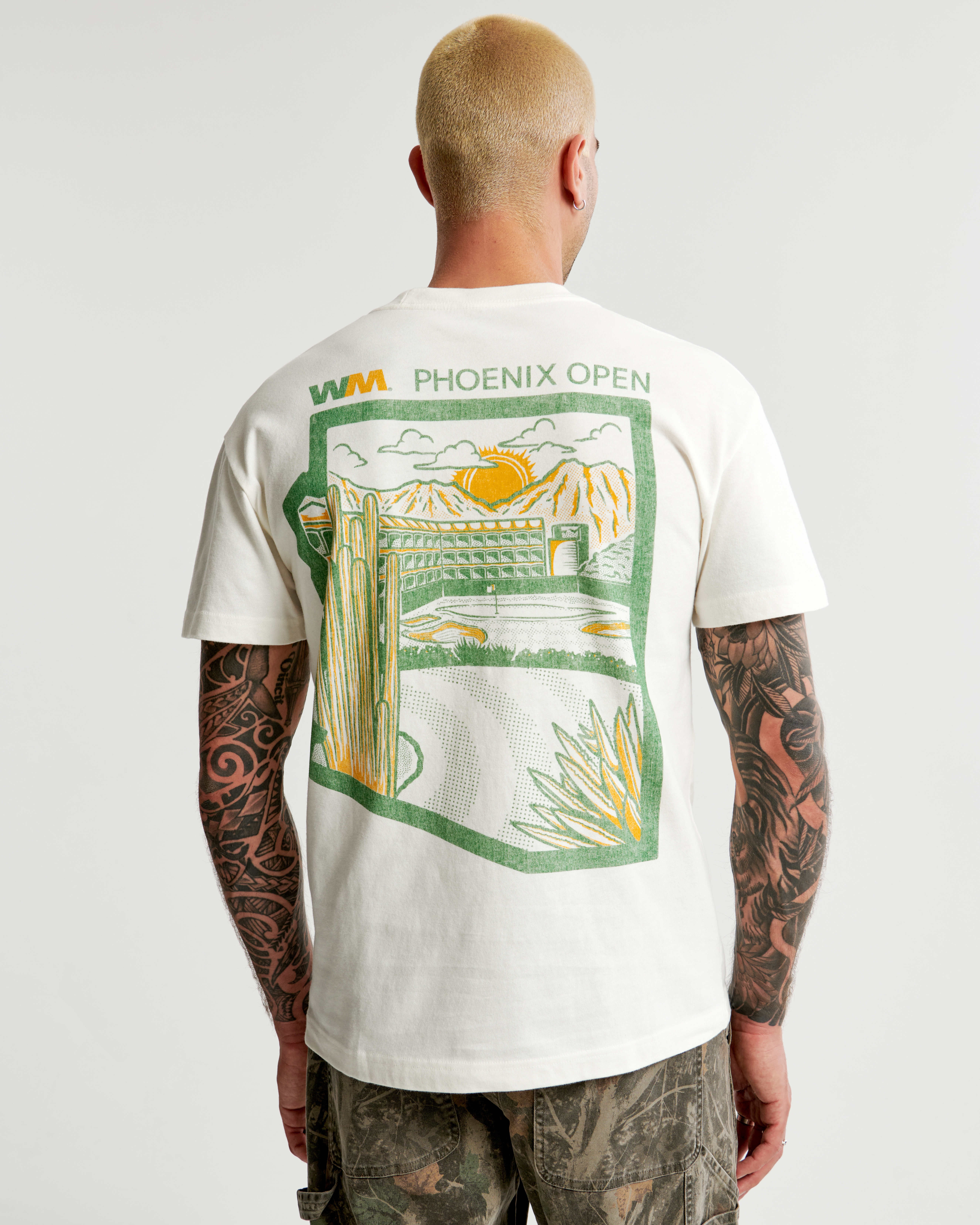 ★Abercrombie & Fitch★PGA 3M オープン グラフィック Tシャツ Men's PGA 3M Open Graphic Tee | Men's Clearance
