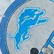 Cropped Detroit Lions Graphic Tee