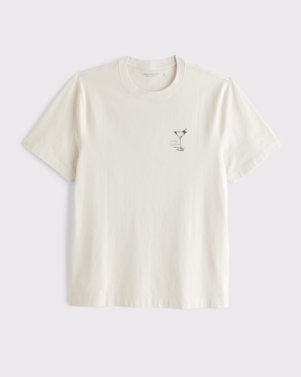 Men's Cocktail Classic Polished Graphic Tee | Men's Clearance