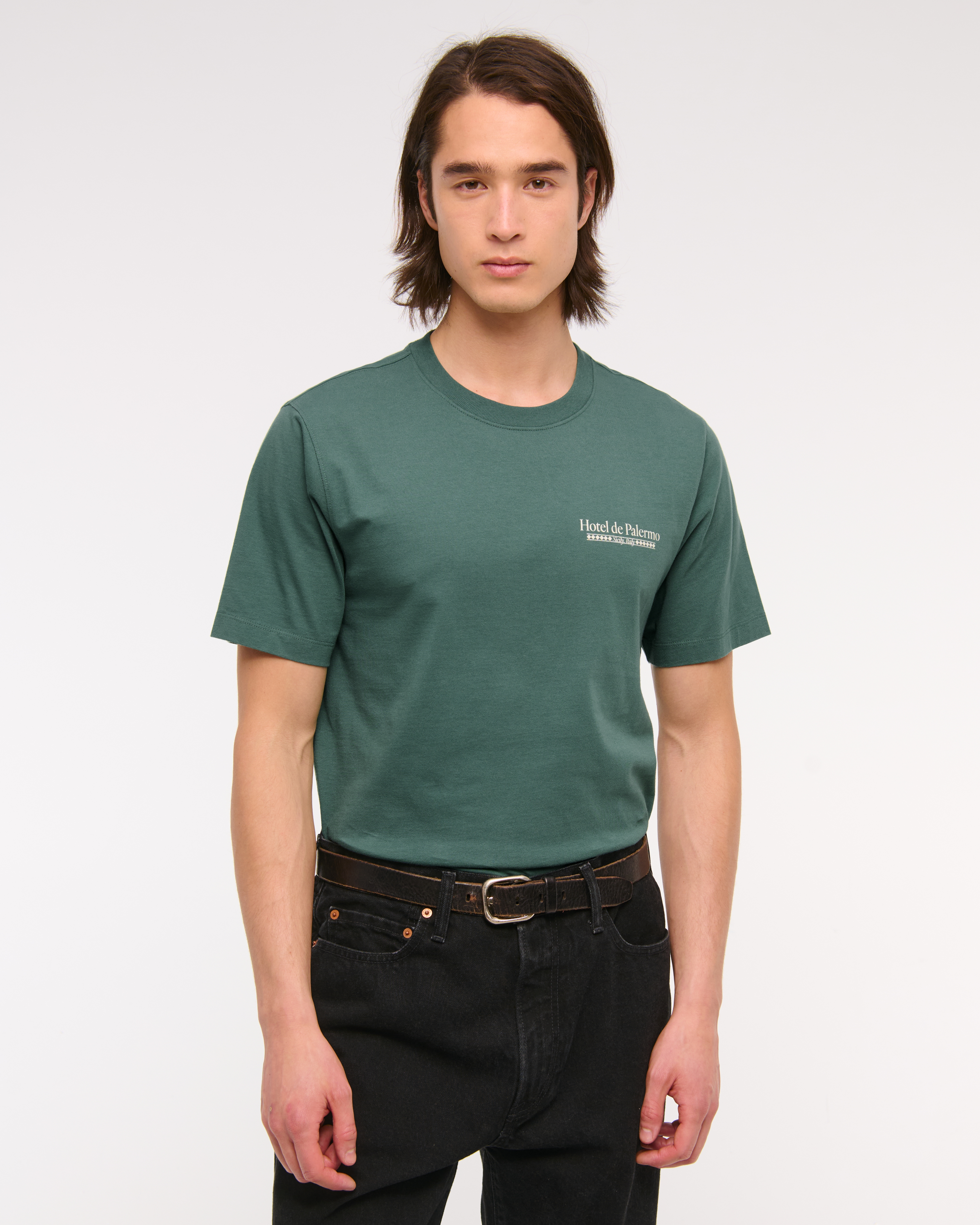 Abercrombie & Fitch◆クラシック ポリッシュ Tシャツ 半袖 ロゴ KIC_123-5029-00002-110_prod1.
