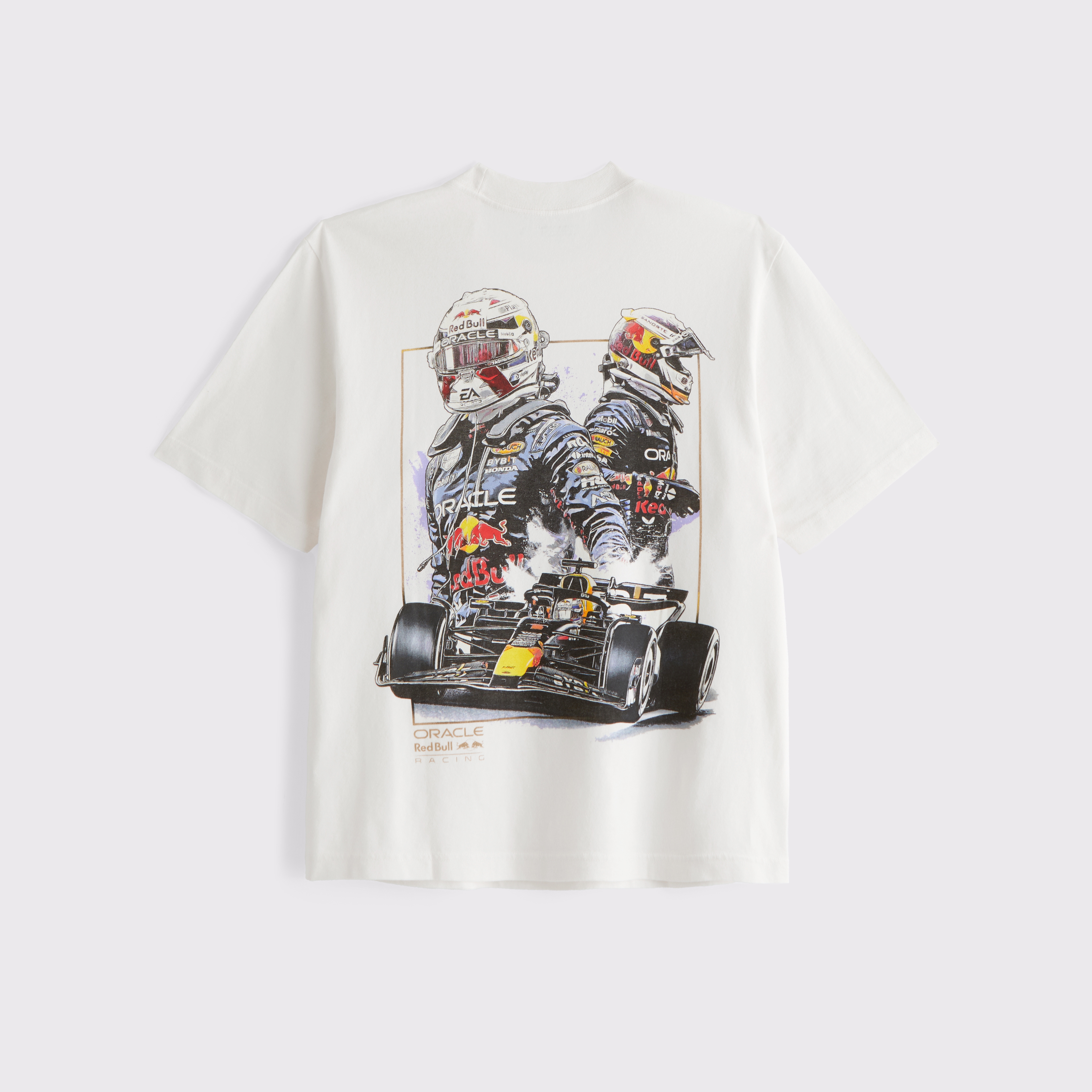 ★Abercrombie & Fitch★オラクルレッドブルレーシングTシャツ Men's Oracle Red Bull Racing Vintage-Inspired Graphic Tee