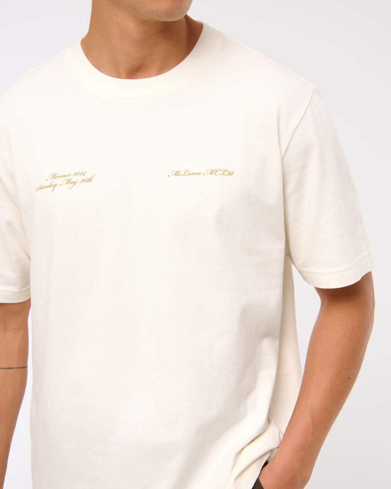 Camiseta con gráfico de inspiración vintage de McLaren