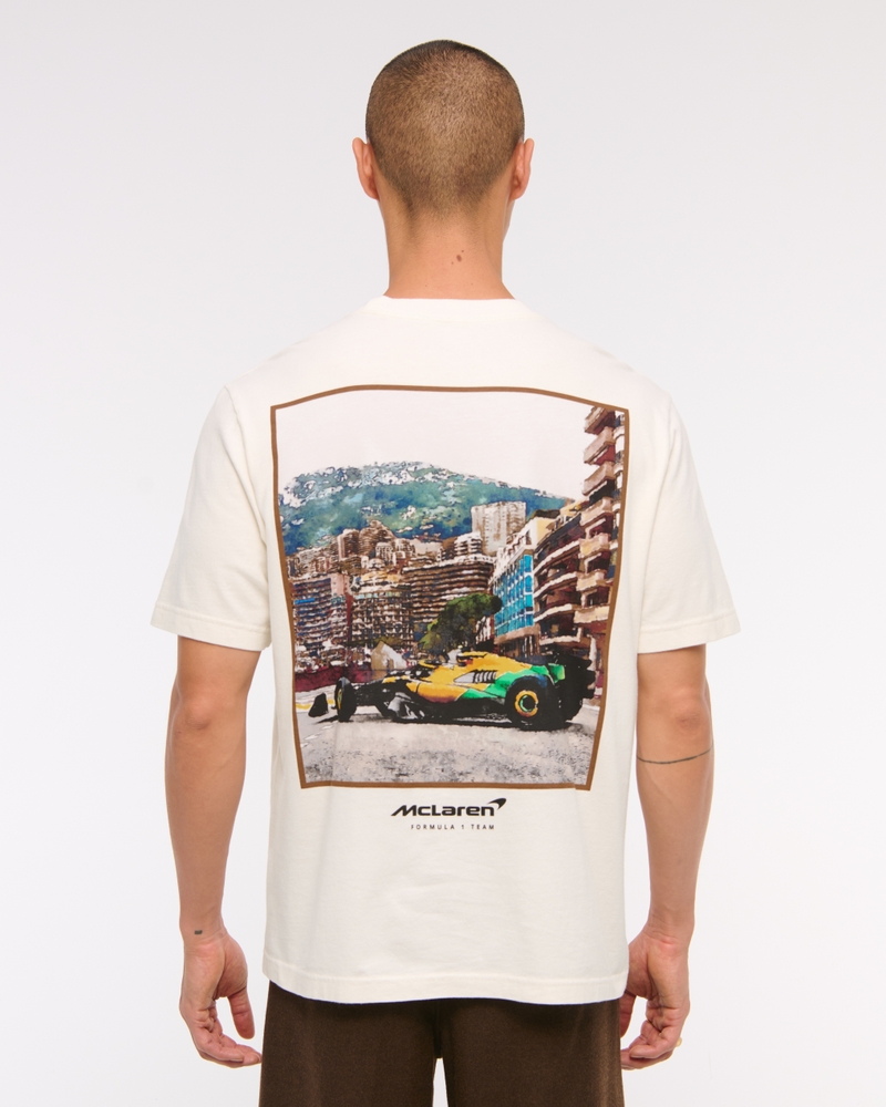 Camiseta con gráfico de inspiración vintage de McLaren