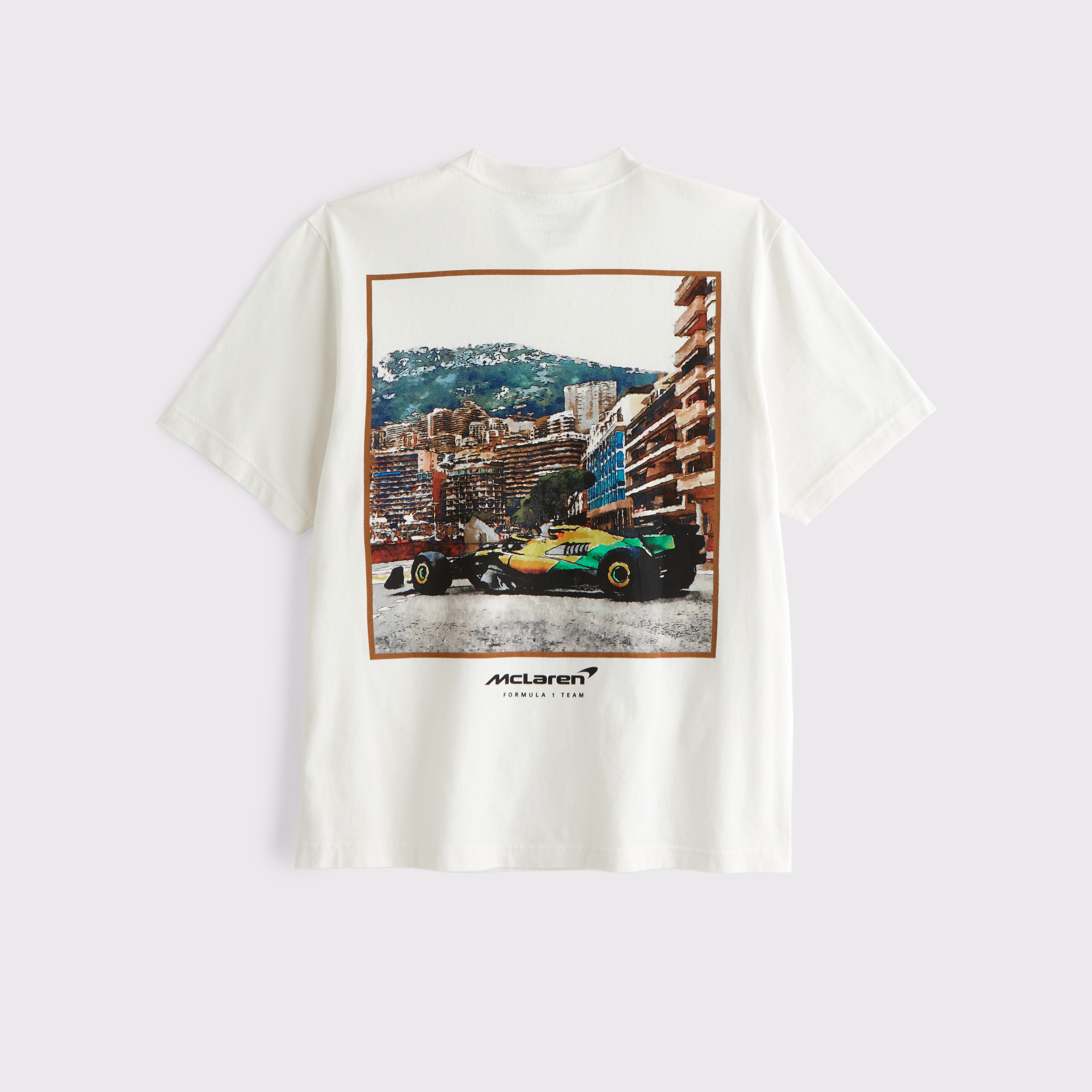 ★Abercrombie & Fitch★ヘビーウェイトマクラーレンTシャツ Men's McLaren Vintage-Inspired Graphic Tee | Men's Clearance