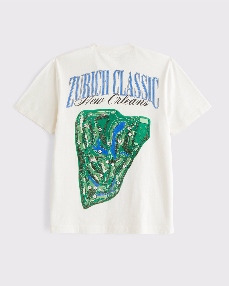 ★Abercrombie & Fitch★2.0 ホテルグラフィックTシャツ Men's Zurich Classic of New Orleans Graphic Tee | Men's