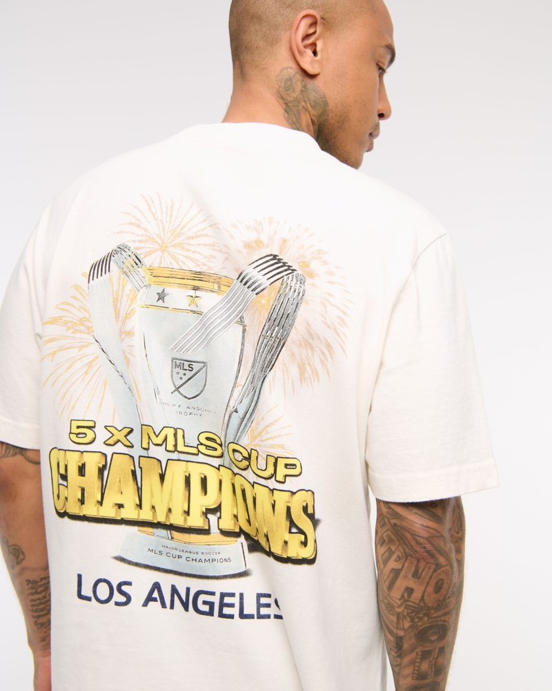 LA Galaxy Vintage-Inspired Graphic Tee