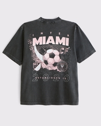 Inter Miami CF Vintage-Inspired Graphic Tee