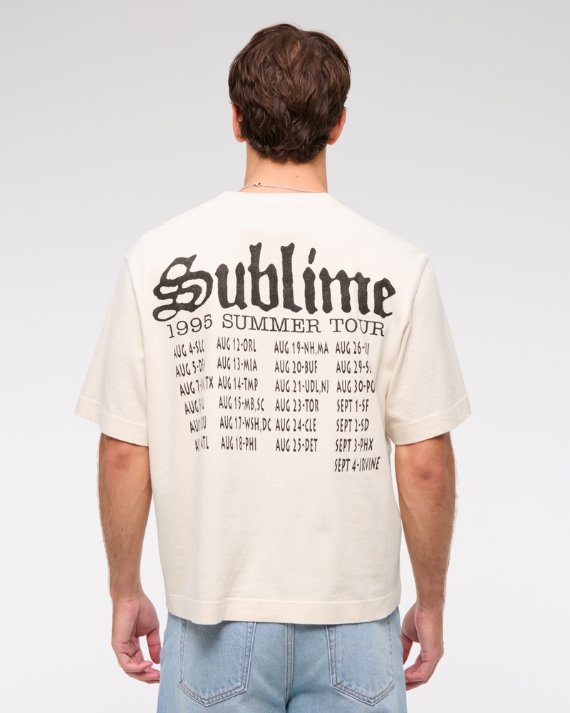 Cropped Sublime Graphic Tee
