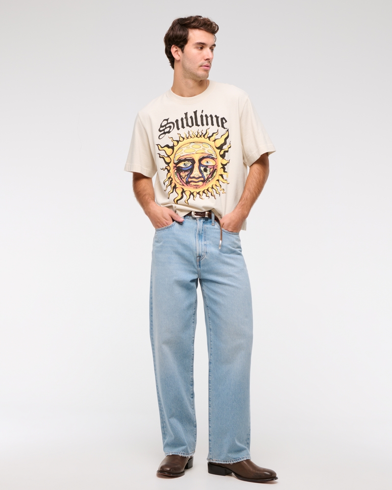Cropped Sublime Graphic Tee