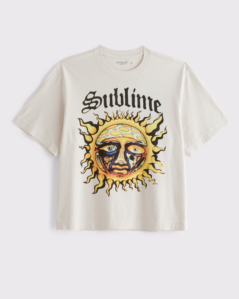 Cropped Sublime Graphic Tee