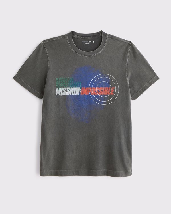 Mission: Impossible Graphic Tee, Dark Gray view 1