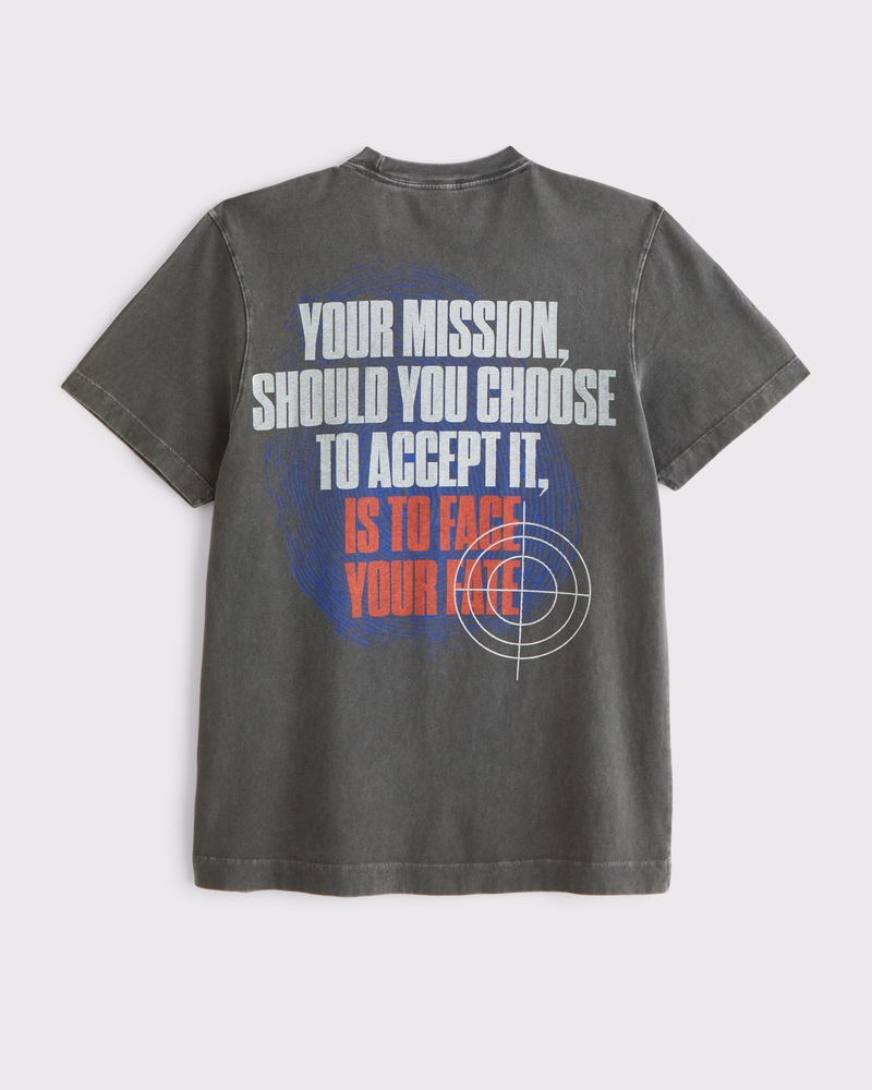 Tee mit "Mission: Impossible"-Grafik