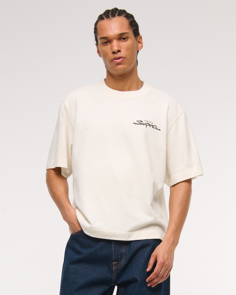 Cropped Toyota Supra Graphic Tee