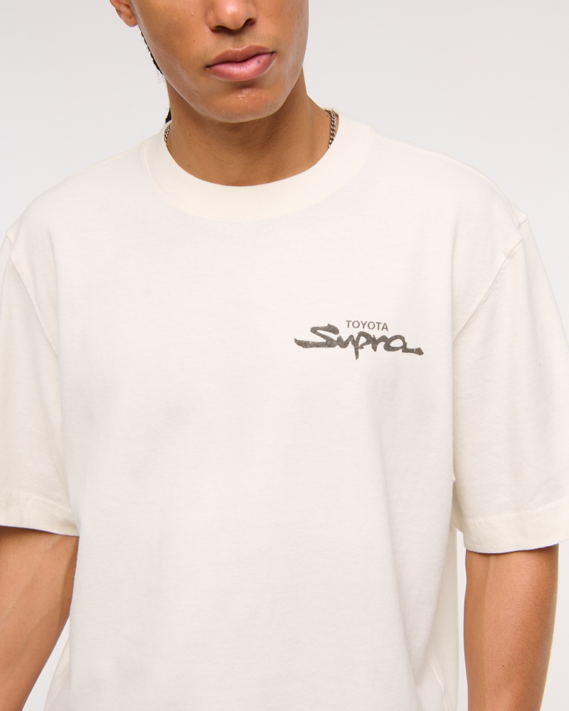Cropped Toyota Supra Graphic Tee