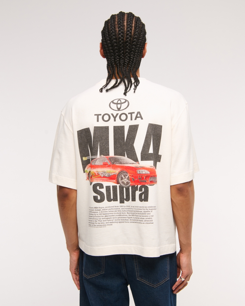 Cropped Toyota Supra Graphic Tee