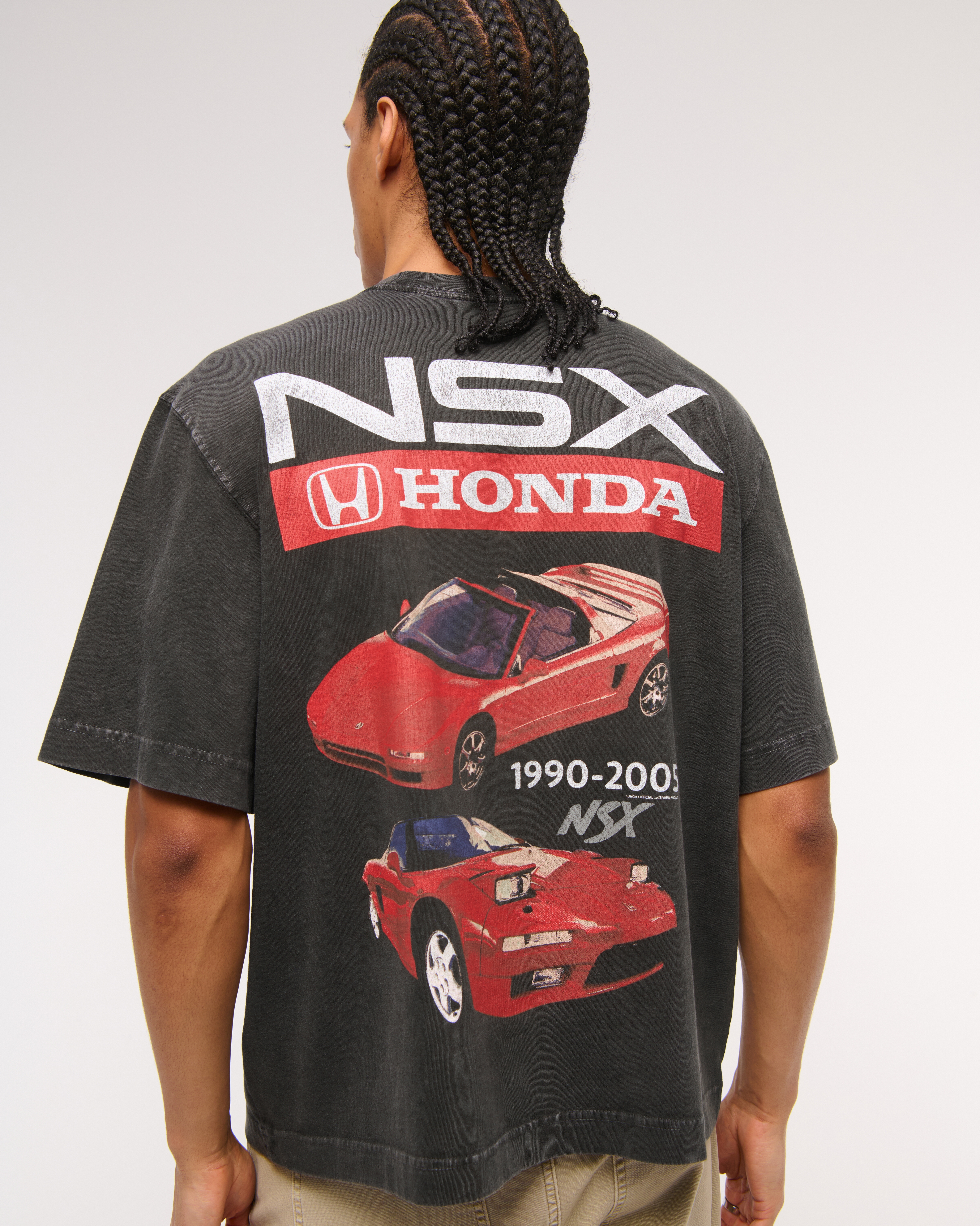 ★Abercrombie & Fitch★Honda NSX グラフィック T シャツ Men's Cropped Honda NSX Graphic Tee | Men's Clearance