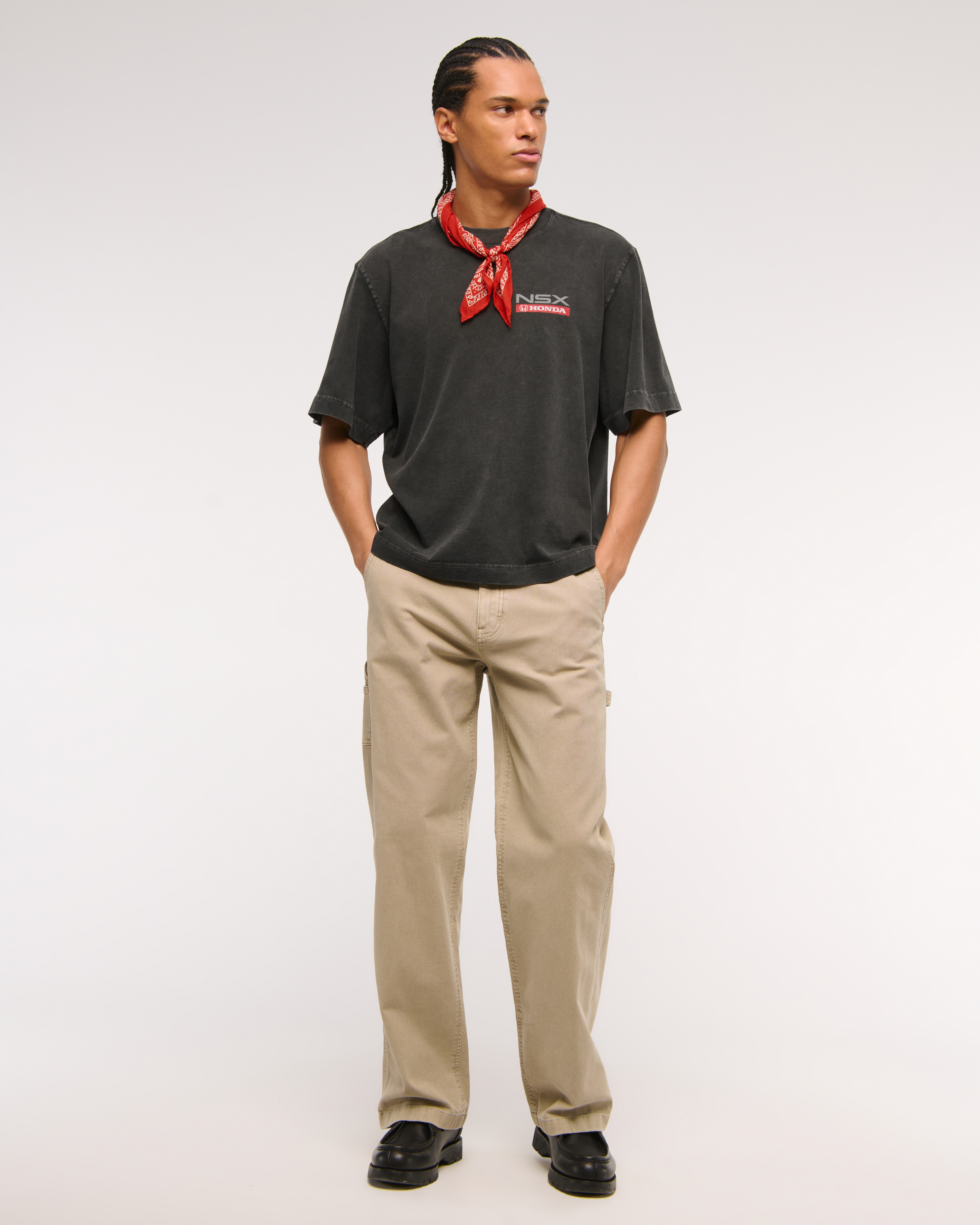 ★Abercrombie & Fitch★Honda NSX グラフィック T シャツ Men's Cropped Honda NSX Graphic Tee | Men's Clearance