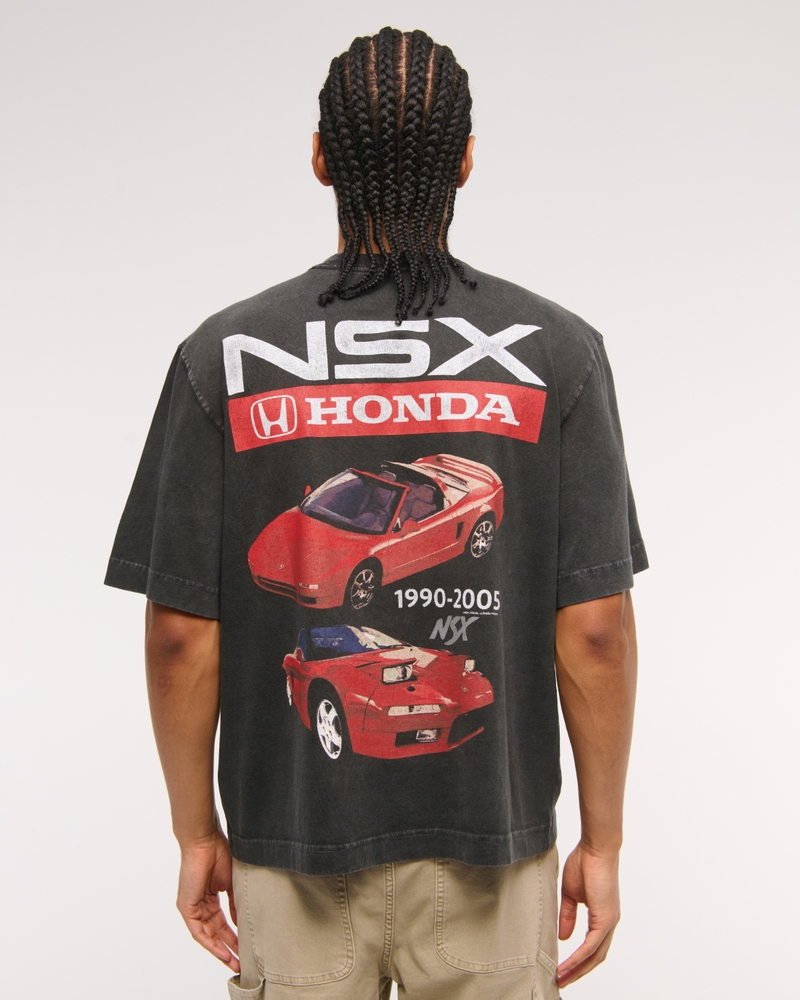 Cropped Honda NSX Graphic Tee