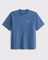 Premium Heavyweight Micro-Logo Tee