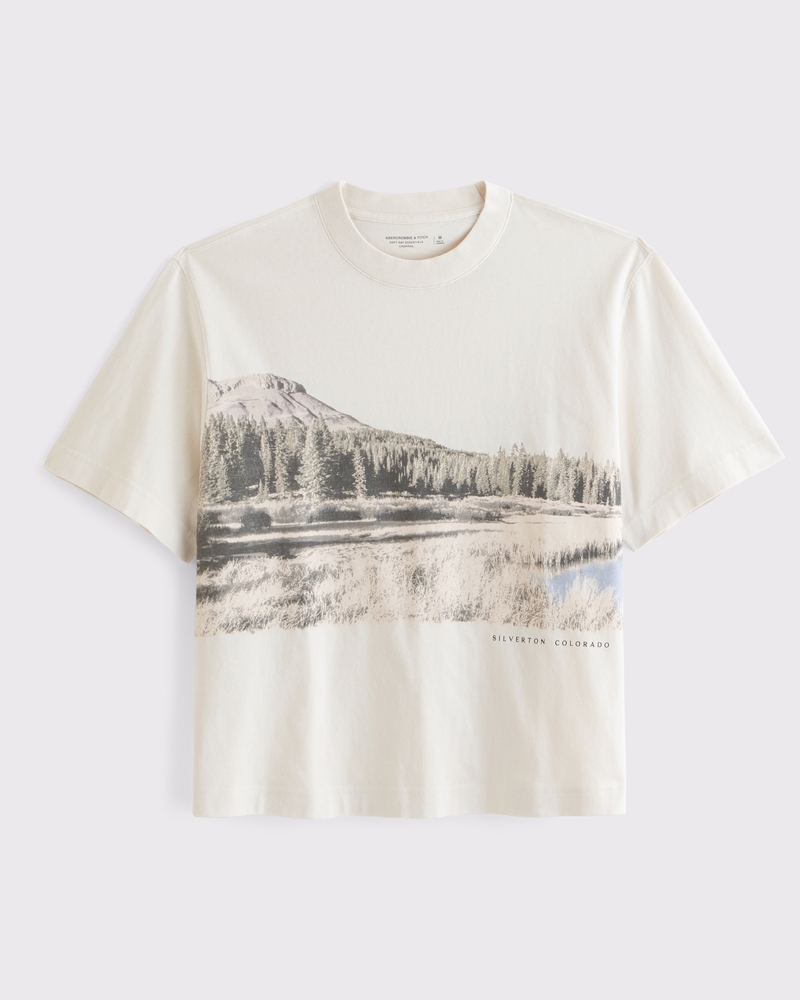 メンズ クロップド コロラド グラフィックTシャツ | メンズ