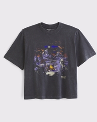 Cropped Death Valley Graphic Tee