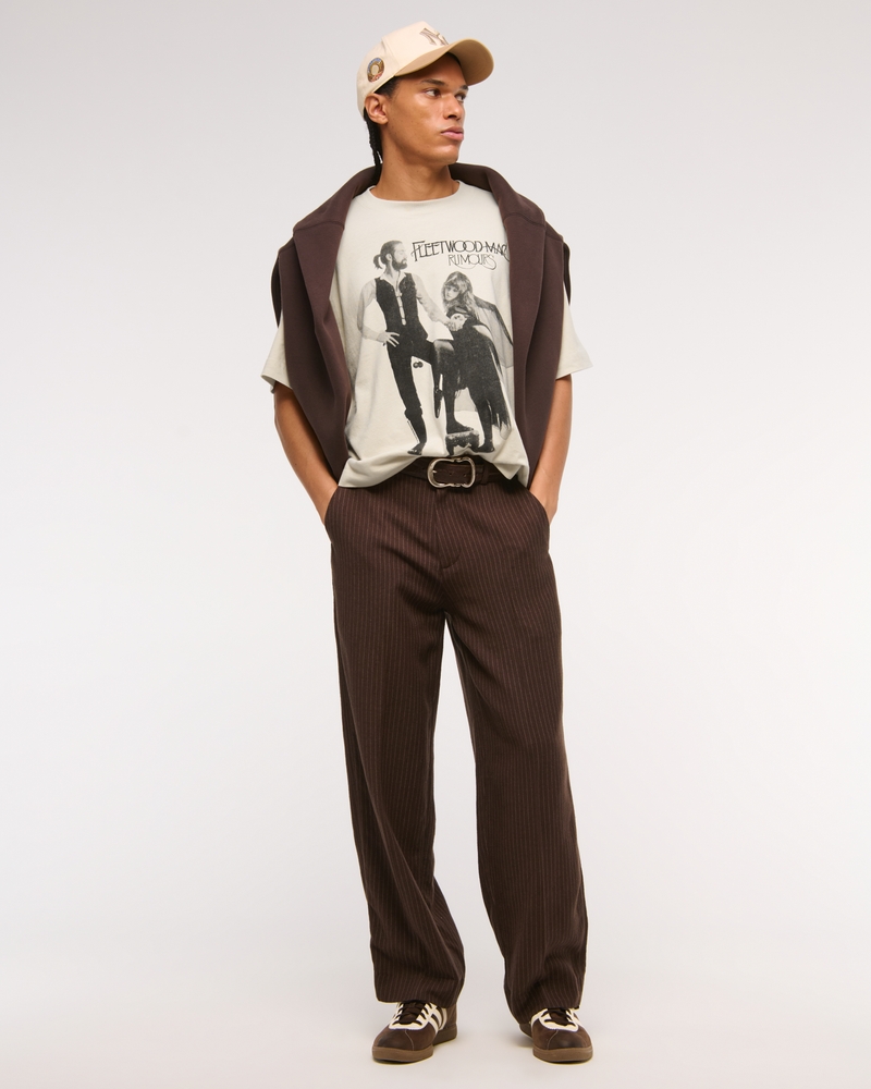 Cropped Fleetwood Mac Graphic Tee