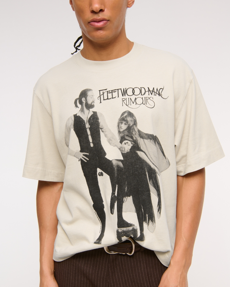 Cropped Fleetwood Mac Graphic Tee