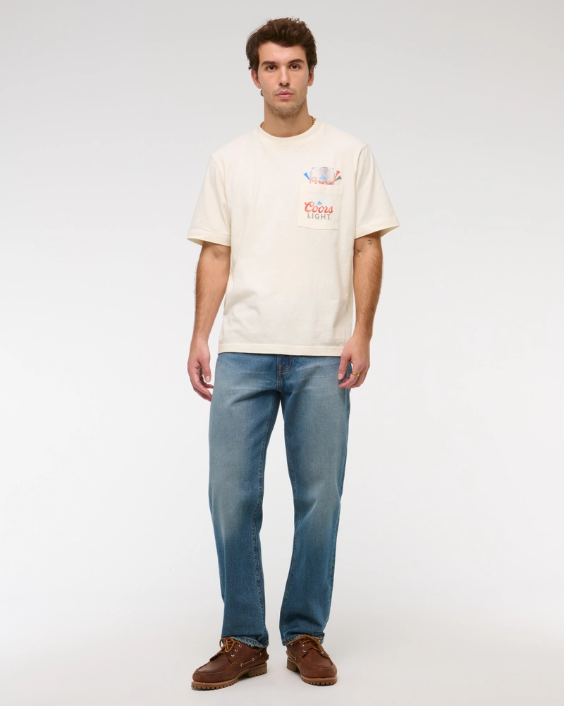 Coors Light Vintage-Inspired Graphic Tee