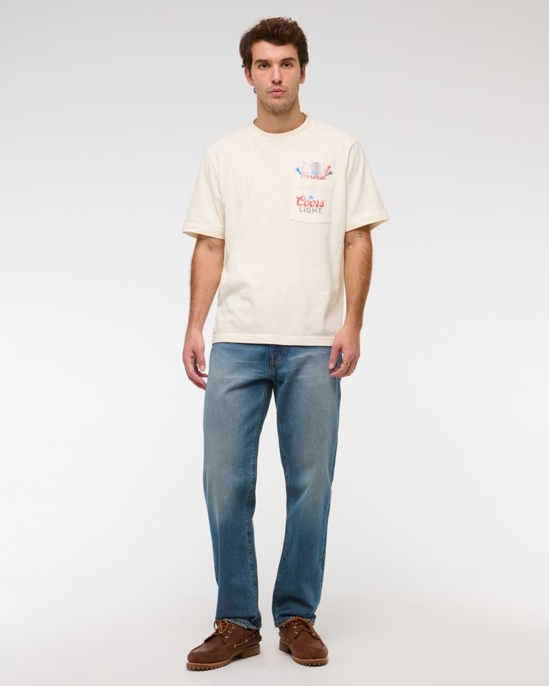 Coors Light Vintage-Inspired Graphic Tee