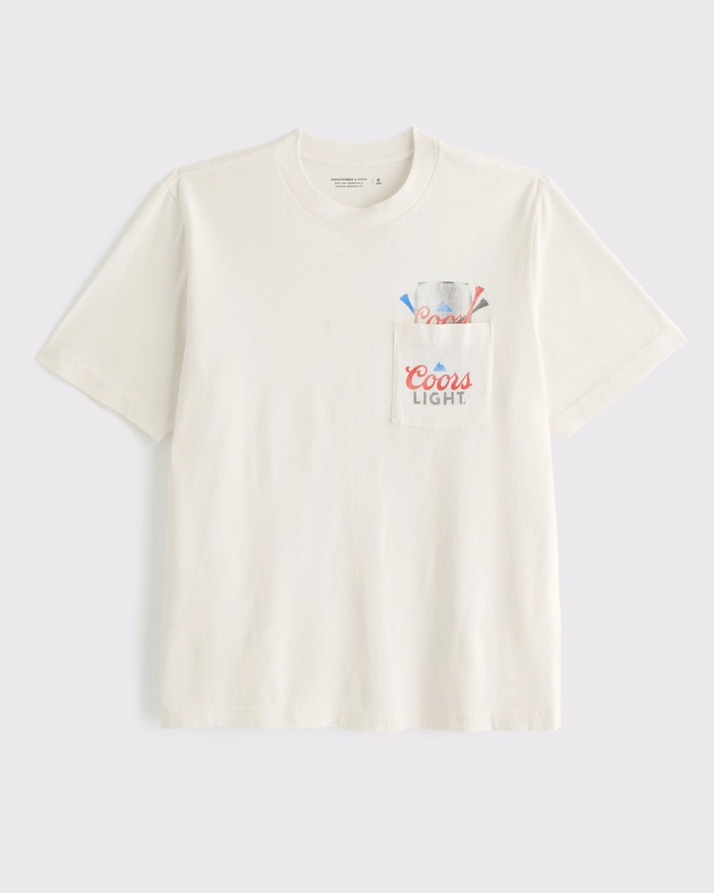 Coors Light Vintage-Inspired Graphic Tee